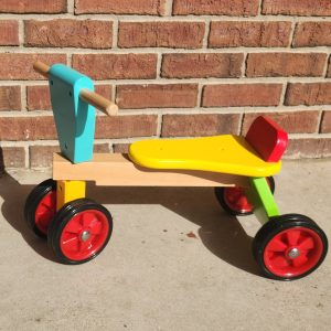 Child's Wooden Tricycle