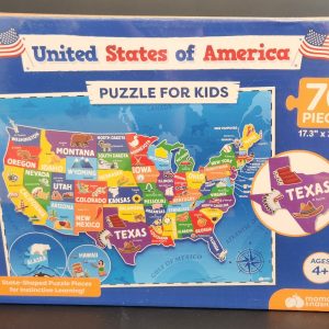 United States Puzzle For Kids 70pcs