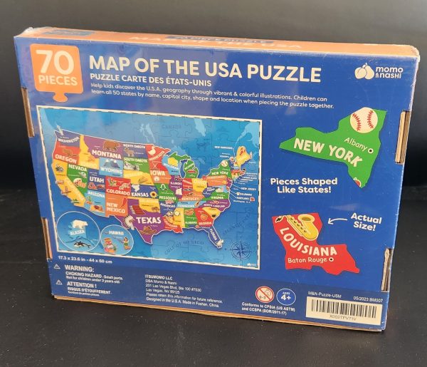 United States Puzzle For Kids 70pcs - Image 2