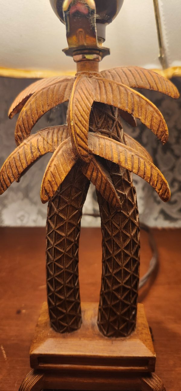 Vintage Cheyenne Palm Trees Table Lamp - Image 5