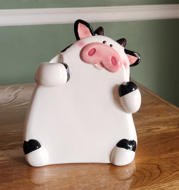 Ceramic Cow Money Bank