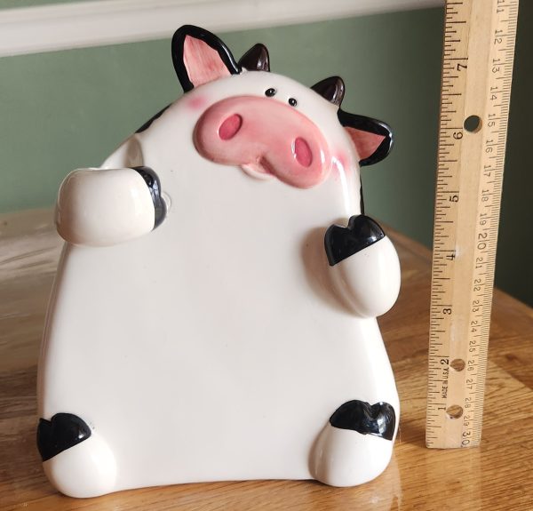 Ceramic Cow Money Bank - Image 6