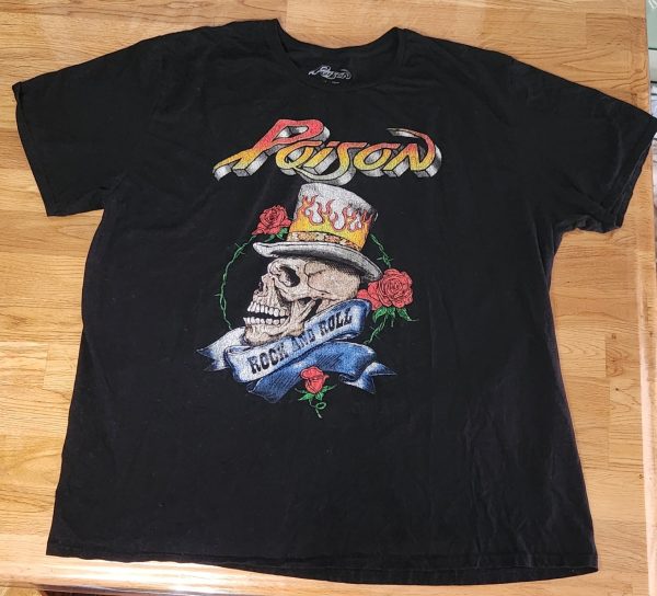 Poison Band T-Shirt Size 3XL