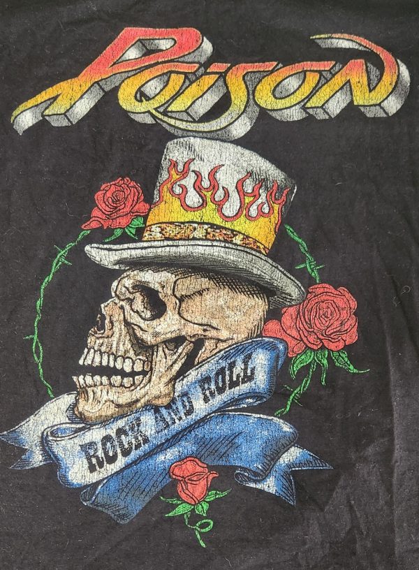 Poison Band T-Shirt Size 3XL - Image 3