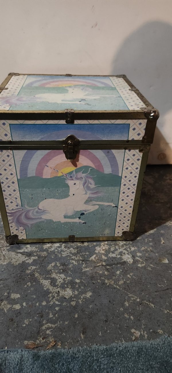 Unicorn Storage Box 1980's