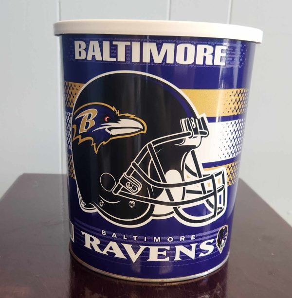 Baltimore Ravens Canister Purple