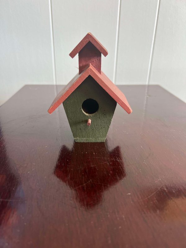 Wooden Bird House Decor