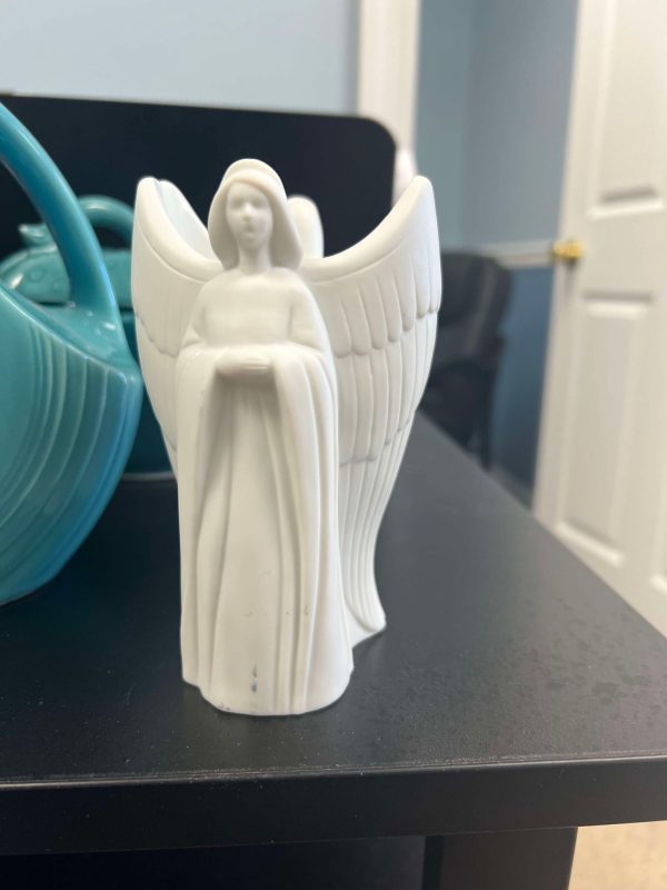 Vintage Avon Double Angel Candle/Planter