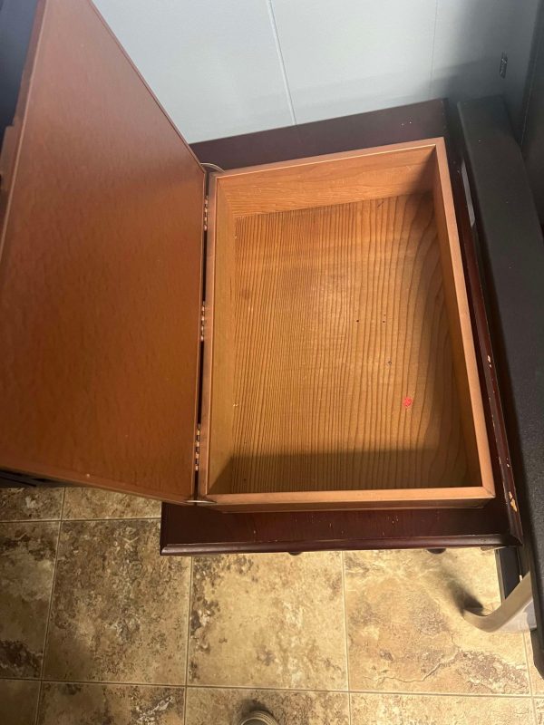 Copper & Wood Flatware/Storage Box