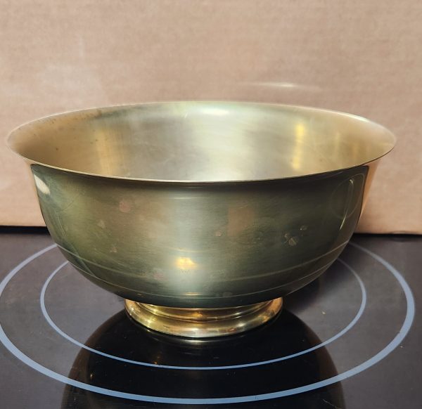 Brass Pedastal Bowl