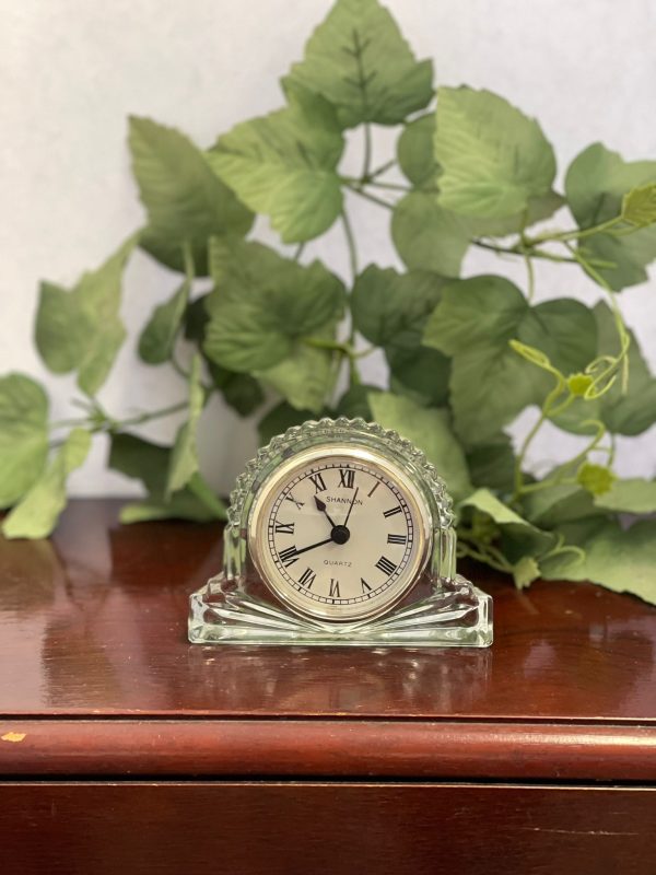 Leaded Crystal Clock