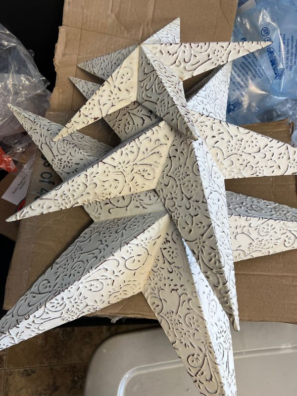 Metal Primitive Star Decor