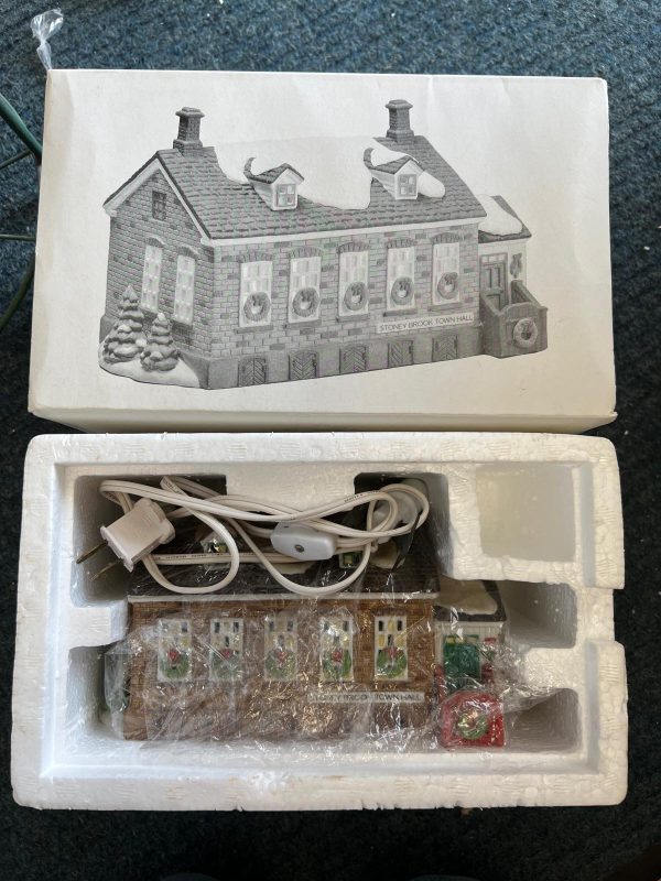 Department 56 Heritage Village Collection "Stony Brook Town Hall"