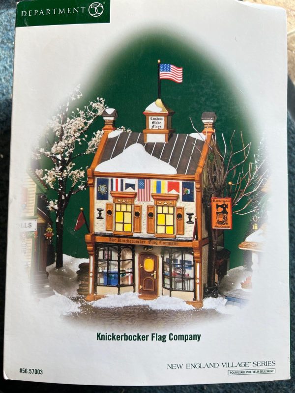 Dept 56 Knickerbocker Flag Company - Image 2