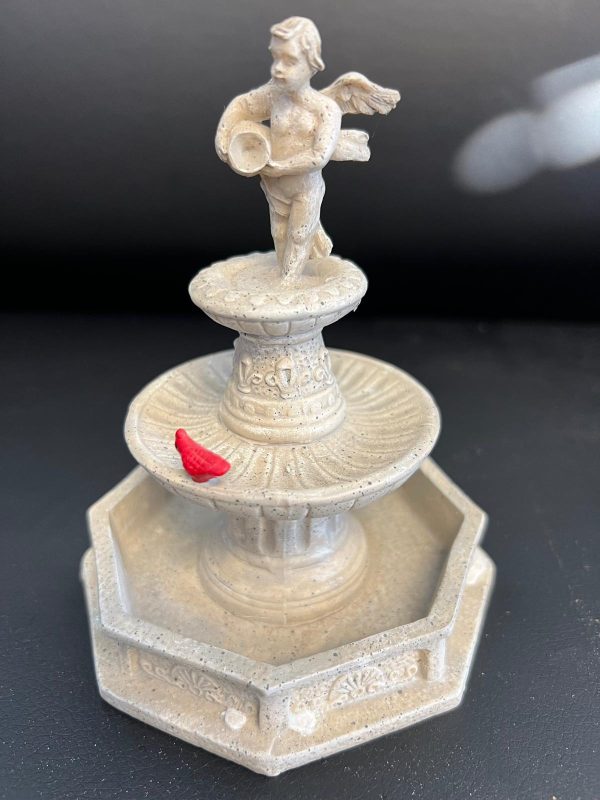 Cupid Fountain Decor