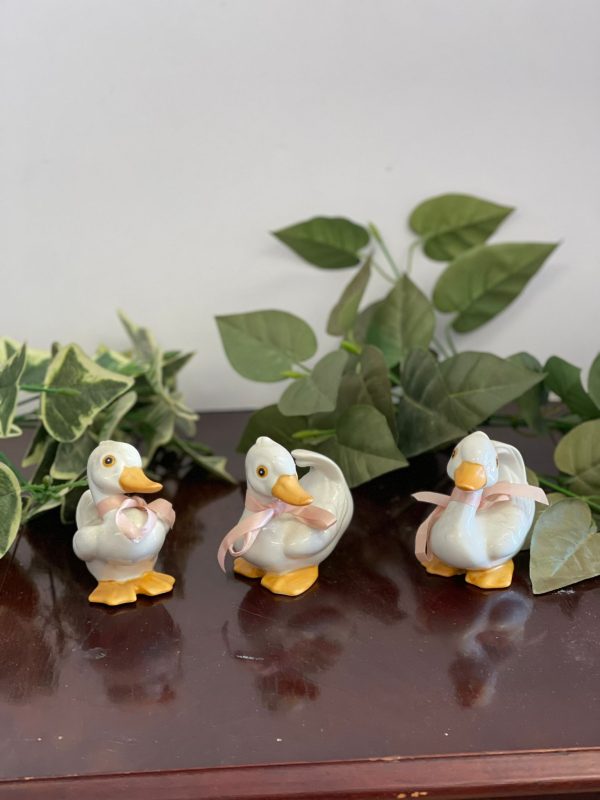 Vintage Homco 1414 Duck Figurine Collection - 3