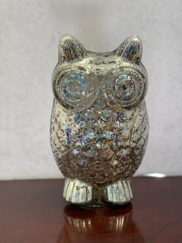 Silver Glass Owl