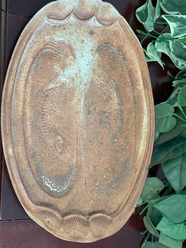 Stoneware fish Serving Platter