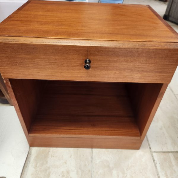 Small Danish MCM Teak Side Table